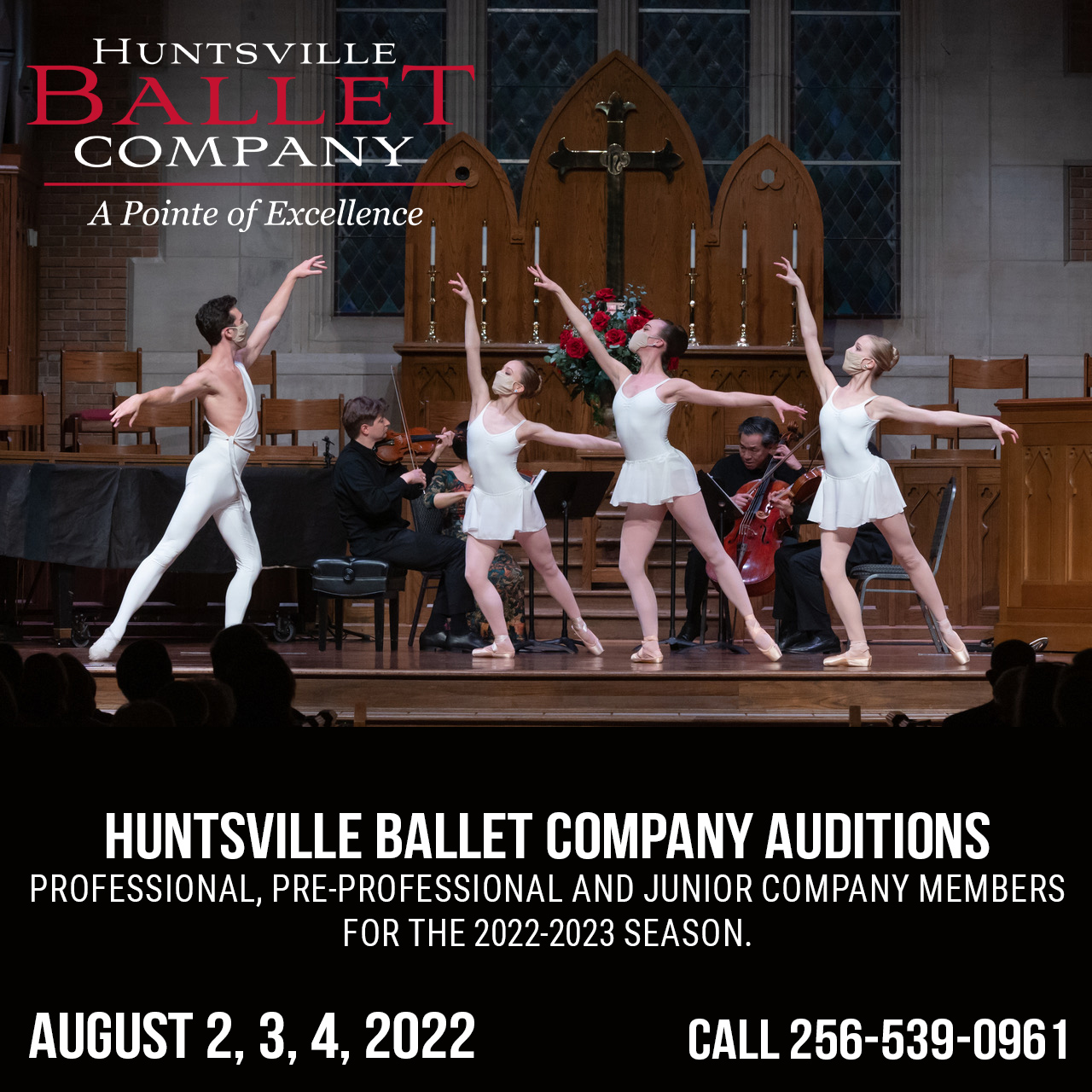 Auditions for 20222023 Season Huntsville Ballet